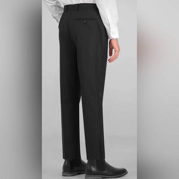 NWT Men's Black 2 Button Suit 56R 50W Modern Fit New 2pc - Picture 4 of 6